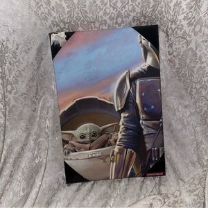 Vintage Collectible Star Wars Portrait.